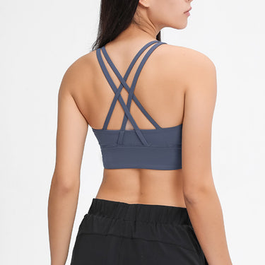 Fashion Collection Mesh V Sports Bra - LXM Fashion 