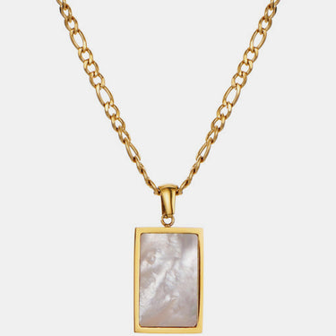 Rectangle Pendant Necklace - LXM Fashion 