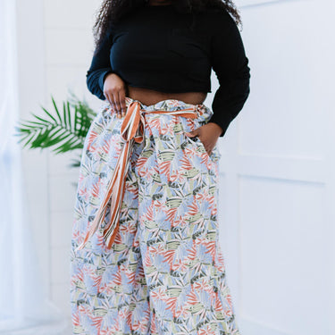 Davi & Dani Island Retreat Palazzo Pants in Pink - LXM Fashion 