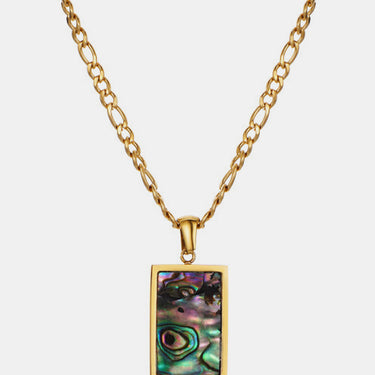 Rectangle Pendant Necklace - LXM Fashion 