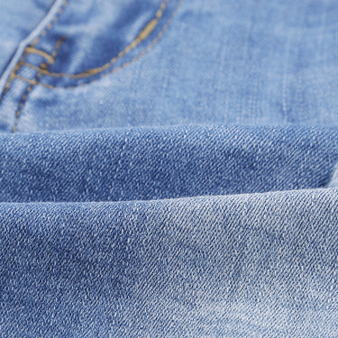 Fashion Collection Frayed Hem Denim Shorts - LXM Fashion 