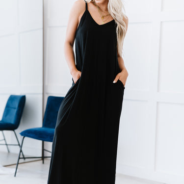 Zenana Beach Vibes Full Size Cami Maxi Dress - LXM Fashion 