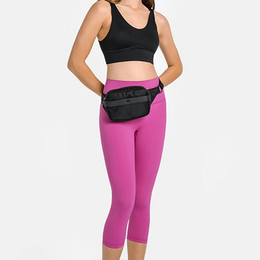 Fashion Collection Crisscross Scoop Neck Sports Bra - LXM Fashion 