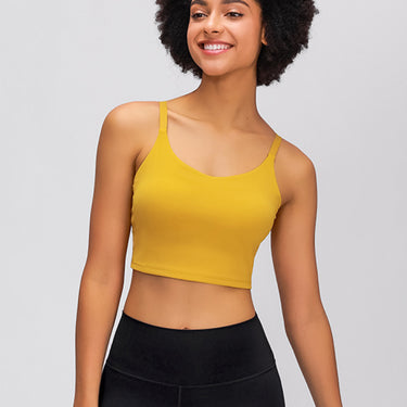 Fashion Collection Adjustable Strap Sports Bra - LXM Fashion 