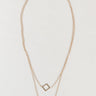Geometric Layered Necklace - LXM Fashion 