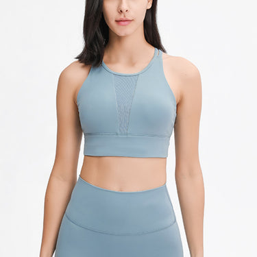 Fashion Collection Mesh V Sports Bra - LXM Fashion 