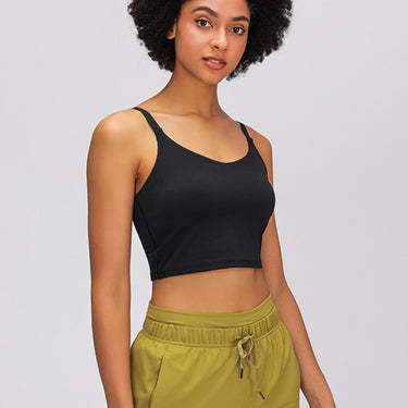 Fashion Collection Adjustable Strap Sports Bra - LXM Fashion 