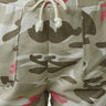 Fashion Collection Camouflage High Rise Drawstrings Shorts - LXM Fashion 