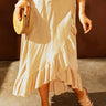 Tie-Waist Ruffled Wrap Skirt - LXM Fashion 