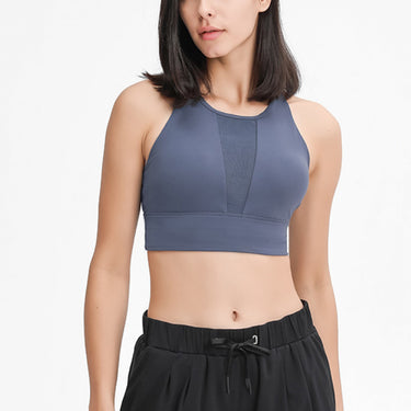 Fashion Collection Mesh V Sports Bra - LXM Fashion 