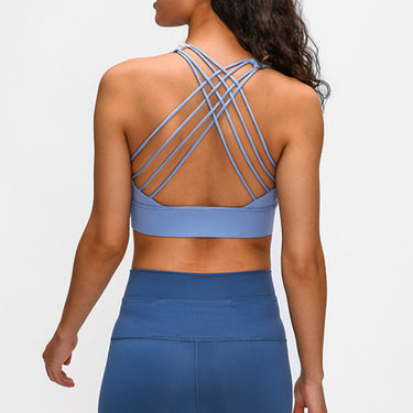 Fashion Collection Multi Strap Sports Bra - LXM Fashion 
