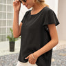 Knotted Cut Out Back Top - LXM Fashion 