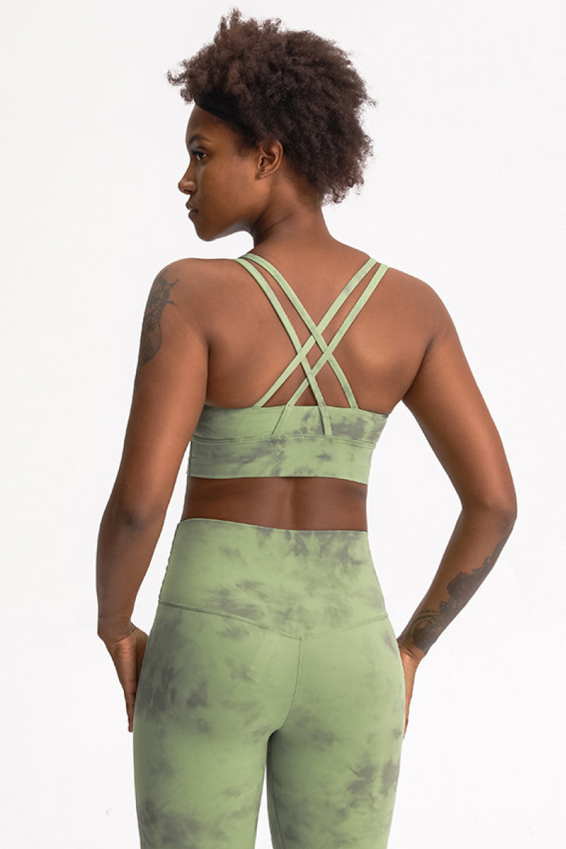 Fashion Collection Double X Sports Bra - Novel Colors - LXM Fashion 