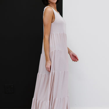 Zenana Love Letter Tiered Sleeveless Maxi Dress - LXM Fashion 