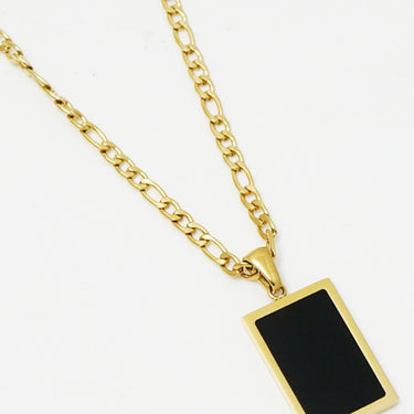 Rectangle Pendant Necklace - LXM Fashion 