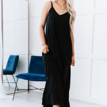Zenana Beach Vibes Full Size Cami Maxi Dress - LXM Fashion 