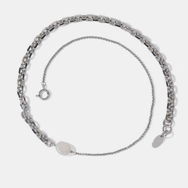 Pearl Pendant Link Chain Necklace - LXM Fashion 