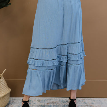 Doe & Rae First Sight Tiered Maxi Skirt - LXM Fashion 