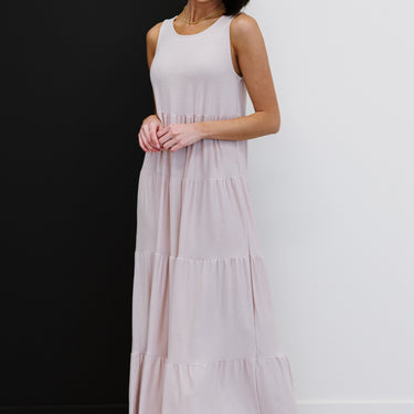 Zenana Love Letter Tiered Sleeveless Maxi Dress - LXM Fashion 