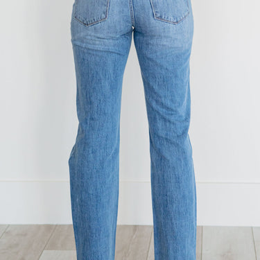 Kancan Now You're Talking Distressed Straight Leg Jeans - LXM Fashion 