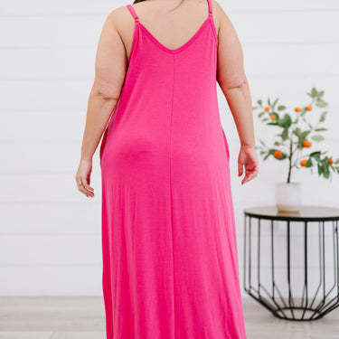 Zenana Beach Vibes Full Size Cami Maxi Dress - LXM Fashion 