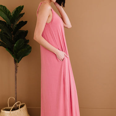 Zenana Beach Vibes Full Size Run Cami Maxi Dress - LXM Fashion 