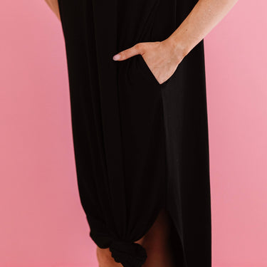 Zenana On the Boardwalk Maxi Tee Shirt Dress - LXM Fashion 