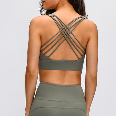 Fashion Collection Multi Strap Sports Bra - LXM Fashion 