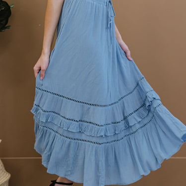 Doe & Rae First Sight Tiered Maxi Skirt - LXM Fashion 