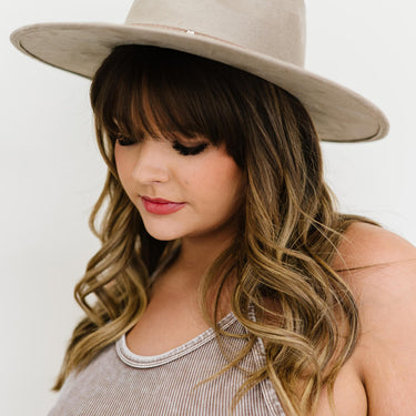 Fame Come With Me Faux Suede Hat - LXM Fashion 