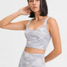 Double-Strap Cross-Back Sports Bra - LXM Fashion 