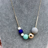 Asymmetrical Beaded Necklace - LXM Fashion 