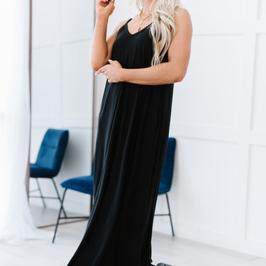 Zenana Beach Vibes Full Size Cami Maxi Dress - LXM Fashion 