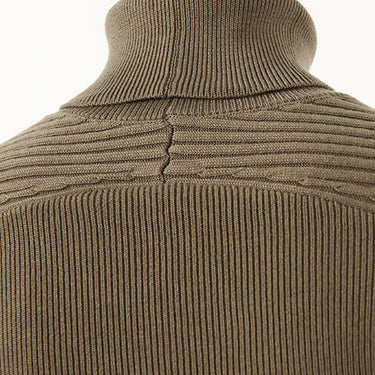 Crisscross Cutout Rib-Knit Sweater - LXM Fashion 