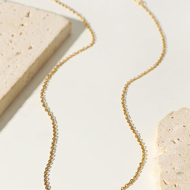 Rhinestone Pendant Gold-Plated Necklace - LXM Fashion 