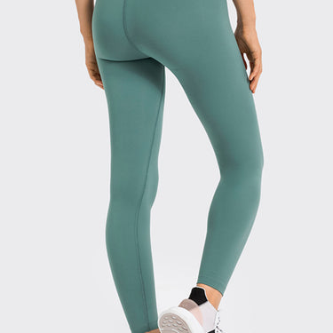 High Rise Crop Fitness Leggings - LXM Fashion 