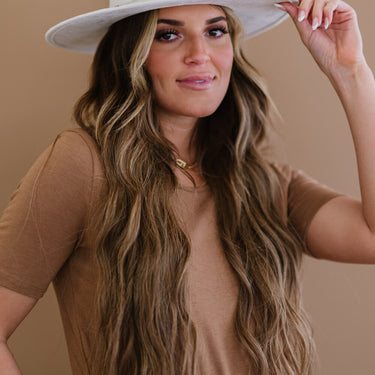 Fame Come With Me Faux Suede Hat - LXM Fashion 