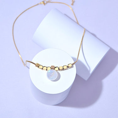 Fair and Square Beaded Necklace - LXM Fashion 