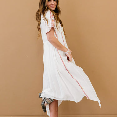 ODDI School's Out Embroidered Dress - LXM Fashion 