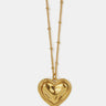 Framed Heart Pendant Necklace - LXM Fashion 