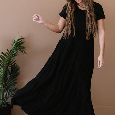Zenana Let's Go Girl Tiered Maxi Dress - LXM Fashion 