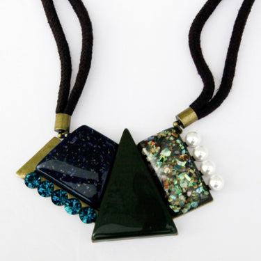 Geometric Stones Necklace - LXM Fashion 
