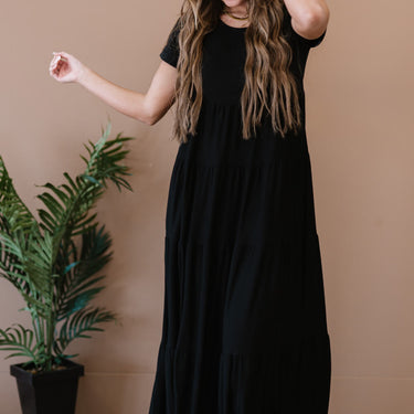 Zenana Let's Go Girl Tiered Maxi Dress - LXM Fashion 