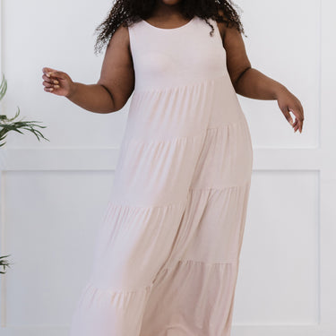 Zenana Love Letter Tiered Sleeveless Maxi Dress - LXM Fashion 