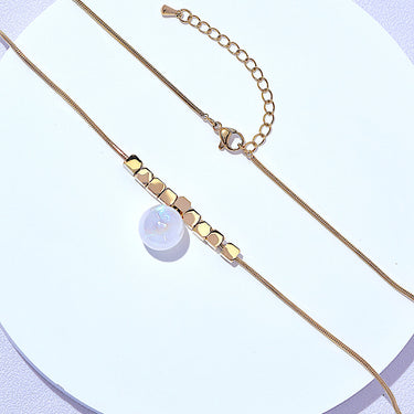 Fair and Square Beaded Necklace - LXM Fashion 