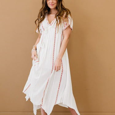 ODDI School's Out Embroidered Dress - LXM Fashion 
