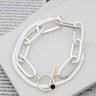 LA3accessories Stay With Me Chunky Chain and Herringbone Chain Bracelet Set - LXM Fashion 
