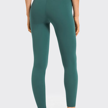 High Rise Crop Fitness Leggings - LXM Fashion 