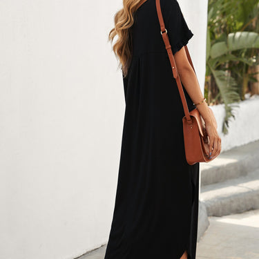 Fashion Collection Maxi Dress with Slits - LXM Fashion 