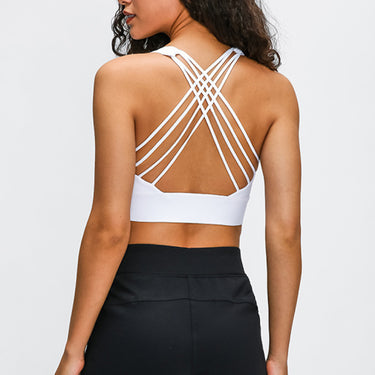 Fashion Collection Multi Strap Sports Bra - LXM Fashion 